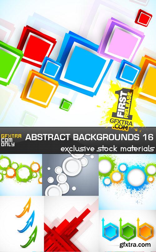 Collection of vector abstract backgrounds vol.16