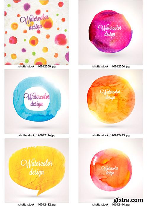 Amazing SS - Watercolor Design, 25xEPS