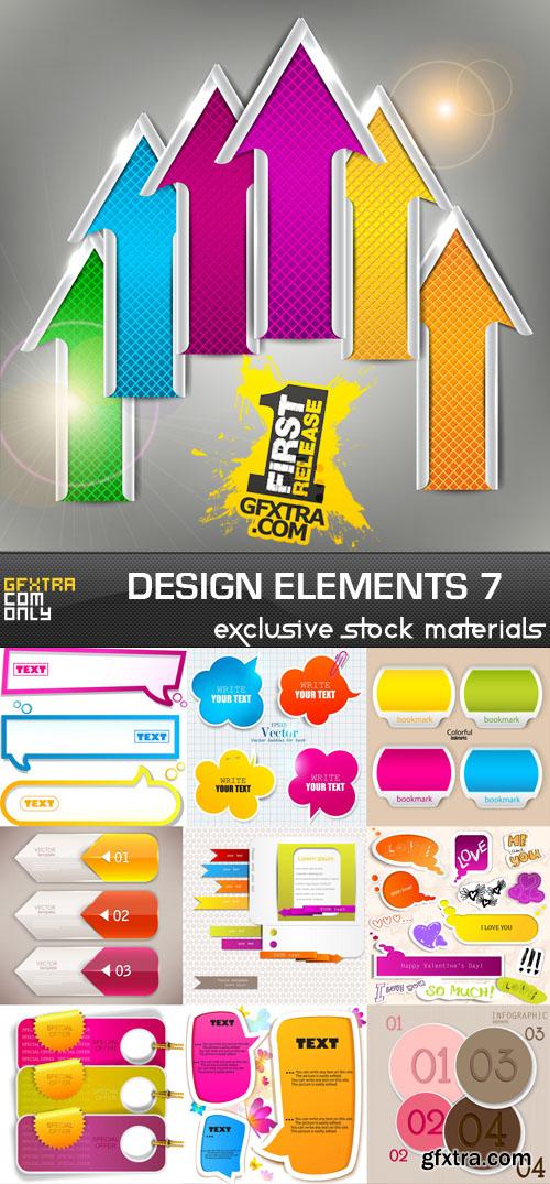 Collection of vector design elements vol.7