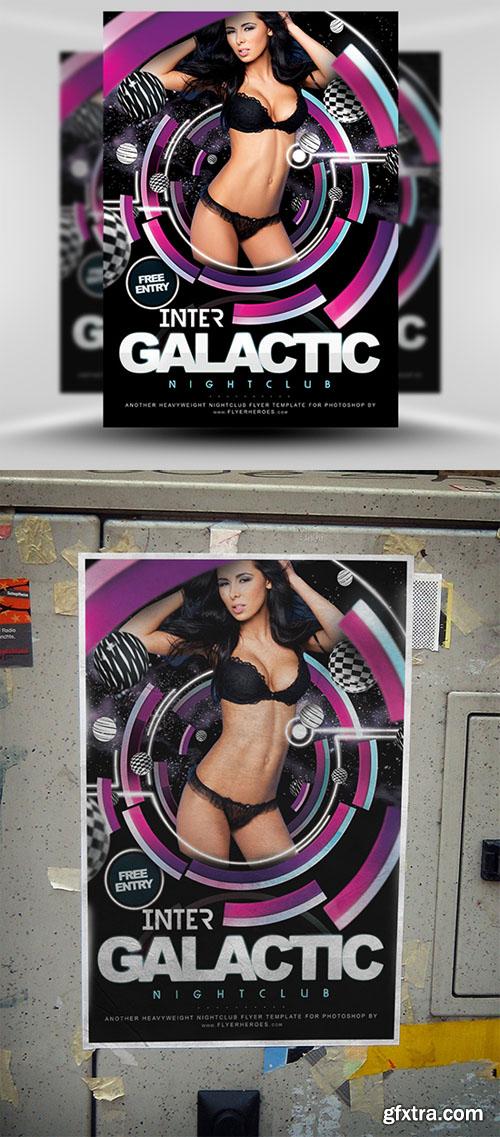 Inter Galactic Flyer Template