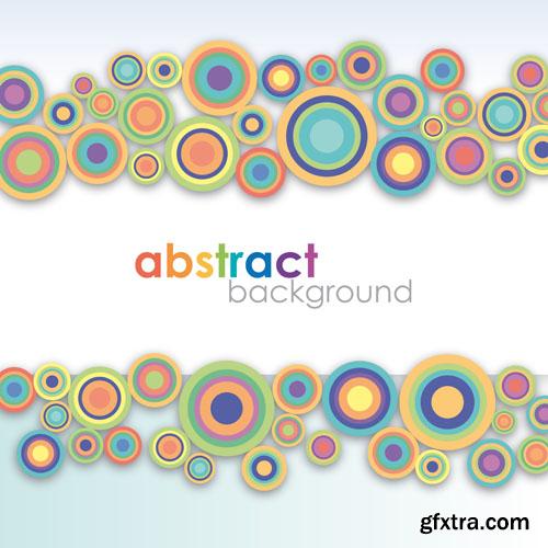 Collection of vector abstract backgrounds vol.17