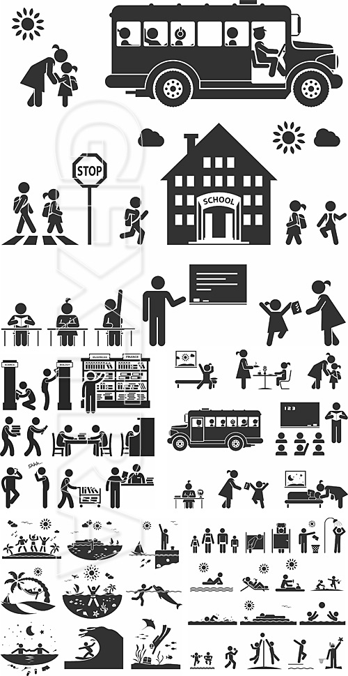 People pictograms 7