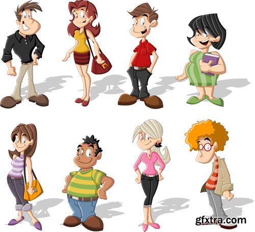 Animated people collection - 25xEPS