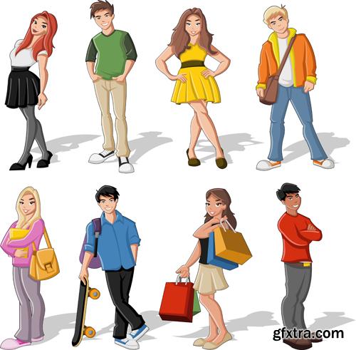 Animated people collection - 25xEPS