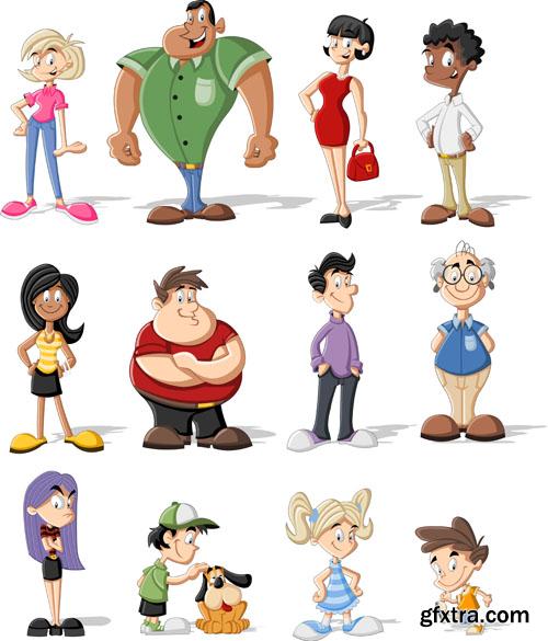 Animated people collection - 25xEPS