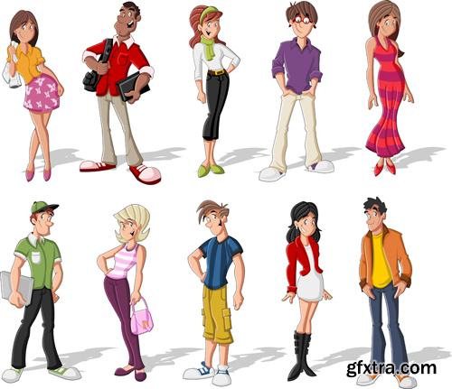 Animated people collection - 25xEPS