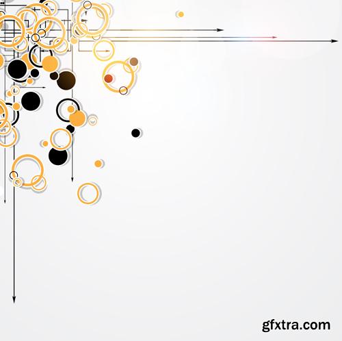 Collection of vector abstract backgrounds vol.19