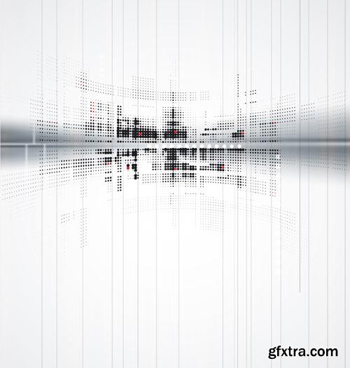 Collection of vector abstract backgrounds vol.19