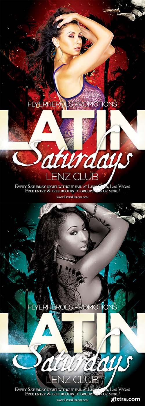 Latin Flyer Template