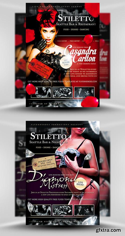 Stiletto Flyer Template