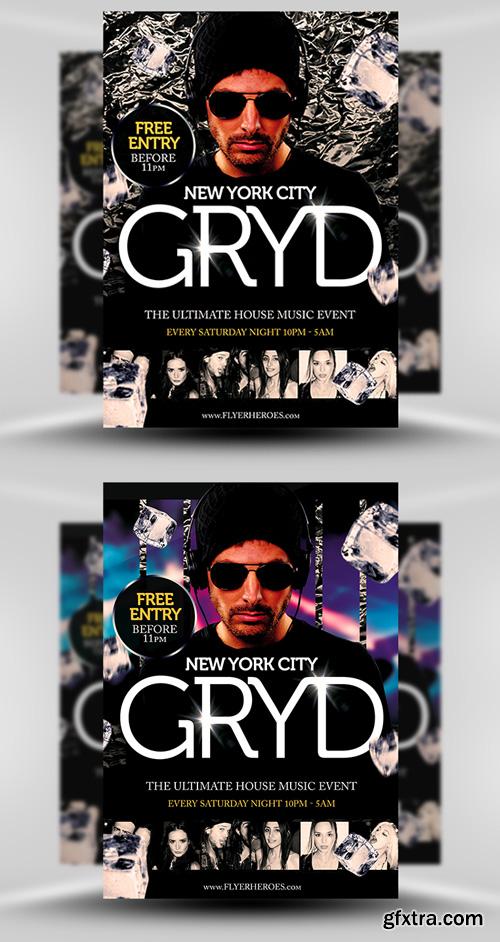 Gryd Flyer Template