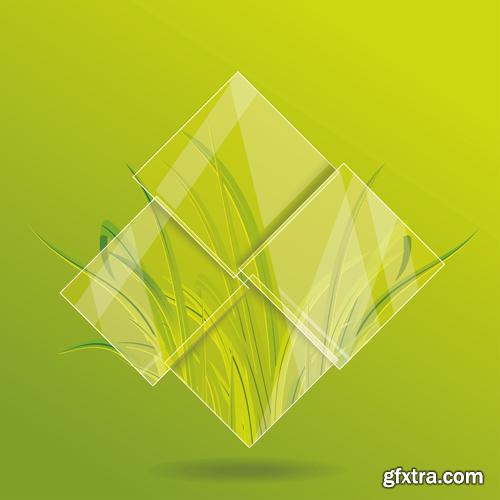 Collection of vector abstract backgrounds vol.21