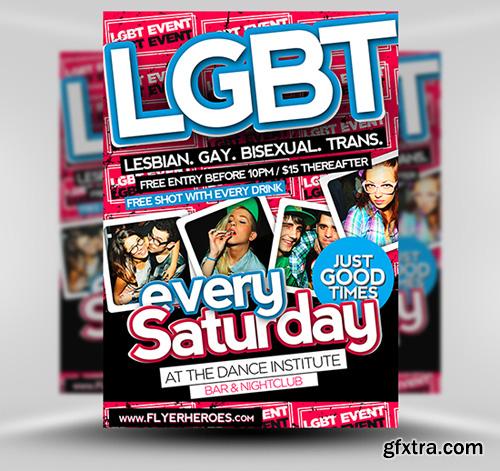 LGBT Flyer Template