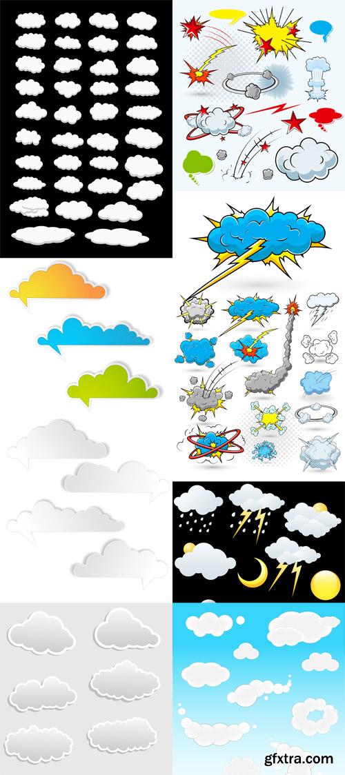 Clouds Vector Set