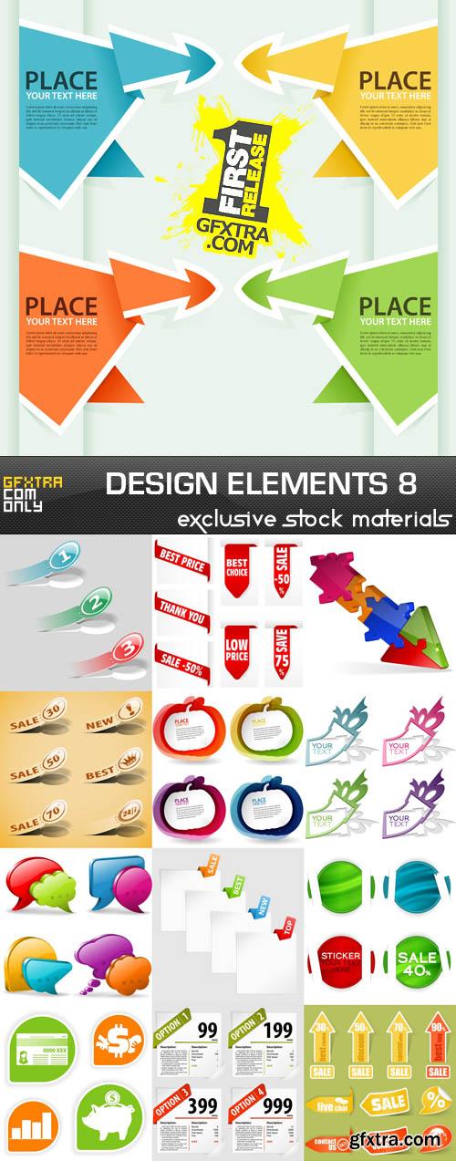 Collection of vector design elements vol.8