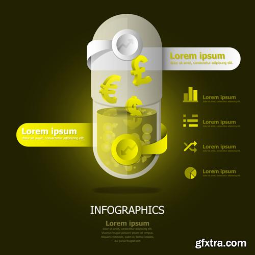 Infographics Collection#15 - 25 Vector