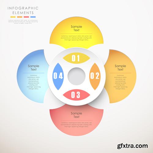 Infographics Collection#15 - 25 Vector