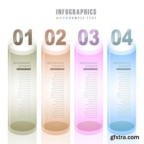 Infographics Collection#15 - 25 Vector