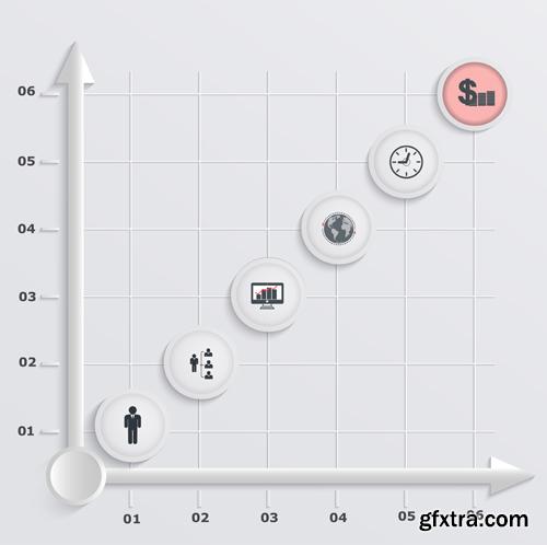 Infographics Collection#15 - 25 Vector