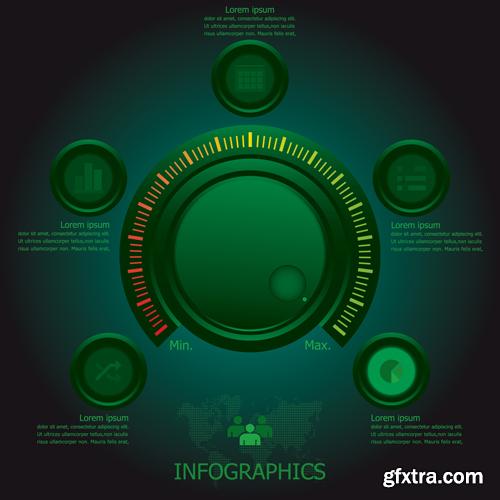 Infographics Collection#15 - 25 Vector