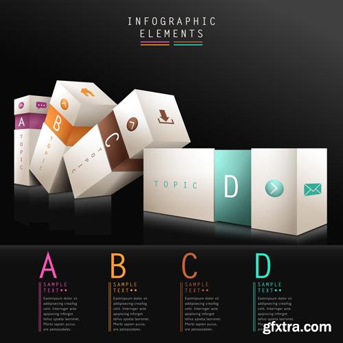 Infographics Collection#15 - 25 Vector