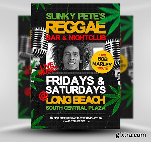 Reggae Flyer Template