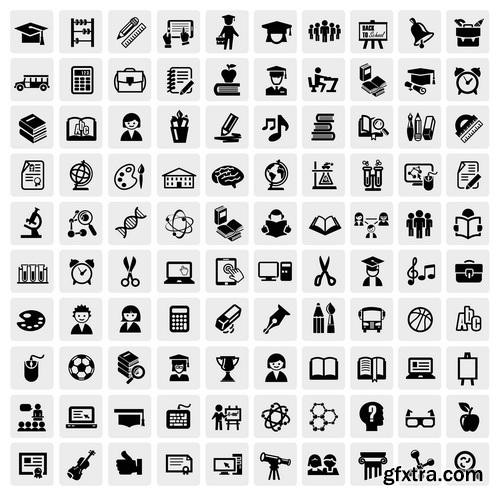 Amazing SS - New education icons, 25xEPS