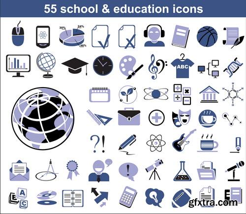 Amazing SS - New education icons, 25xEPS