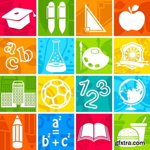 Amazing SS - New education icons, 25xEPS