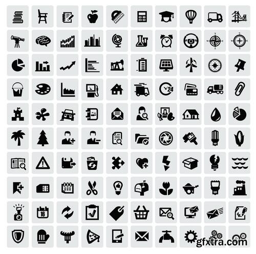 Amazing SS - New education icons, 25xEPS