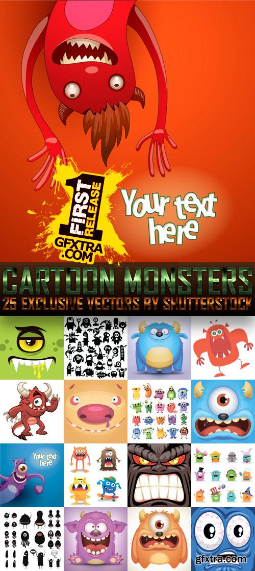 Amazing SS - Cartoon Monsters, 25xEPS