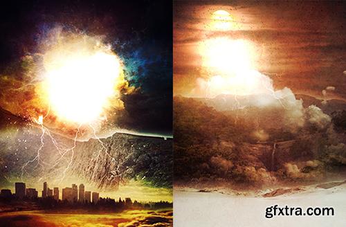 WeGraphics - Apocalyptic Backgrounds