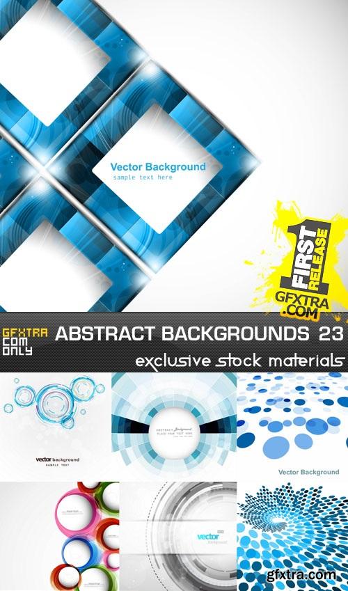 Collection of vector abstract backgrounds vol.23