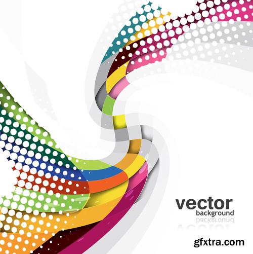 Collection of vector abstract backgrounds vol.23