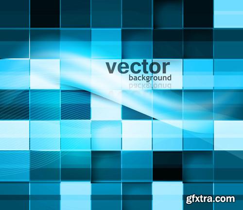 Collection of vector abstract backgrounds vol.23