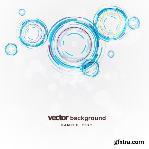 Collection of vector abstract backgrounds vol.23