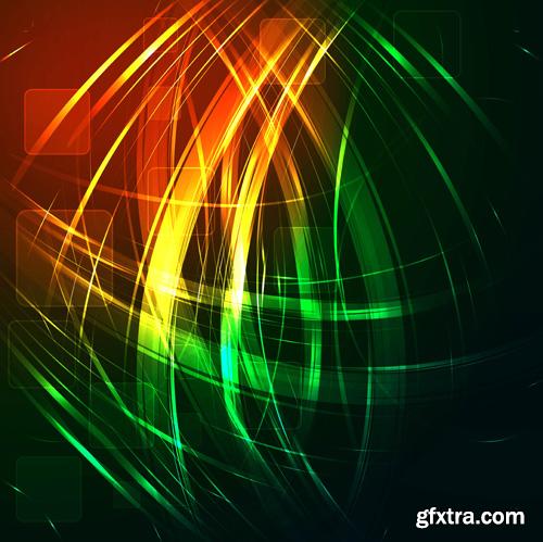 Collection of vector abstract backgrounds vol.23