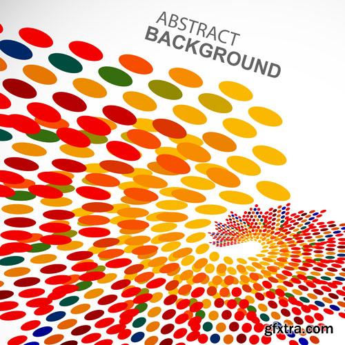 Collection of vector abstract backgrounds vol.23