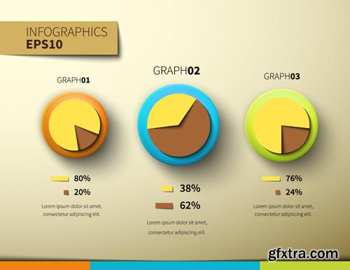 Infographics Collection#16 - 25 Vector