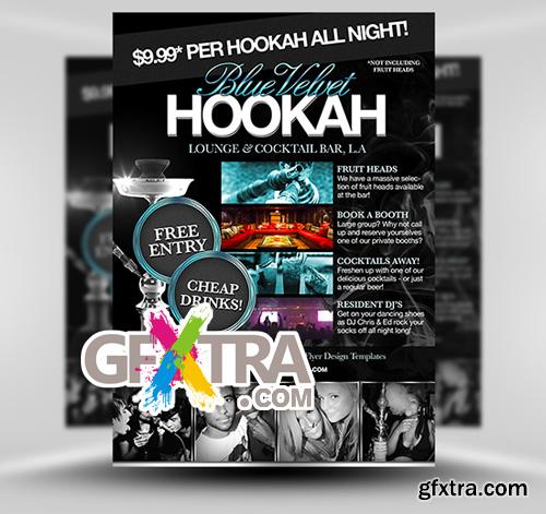 Hookah Lounge Flyer Template