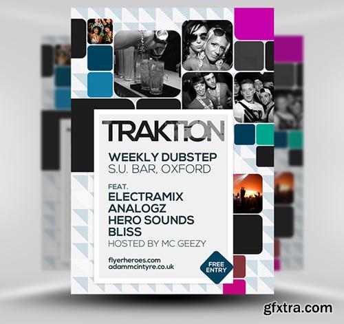 Traktion Flyer Template