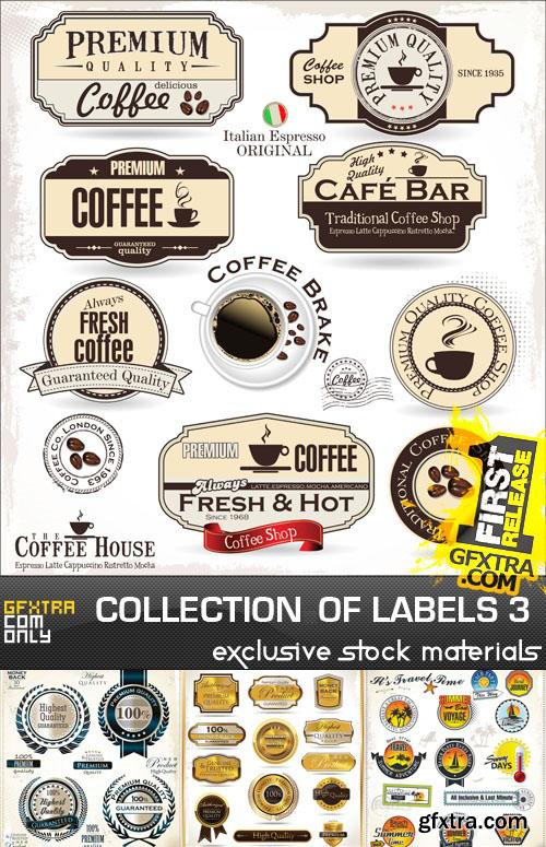 Collection of labels vol.3