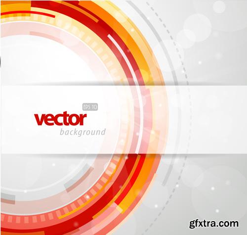 Collection of vector abstract backgrounds vol.24