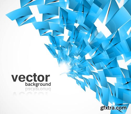 Collection of vector abstract backgrounds vol.24