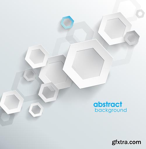 Collection of vector abstract backgrounds vol.24