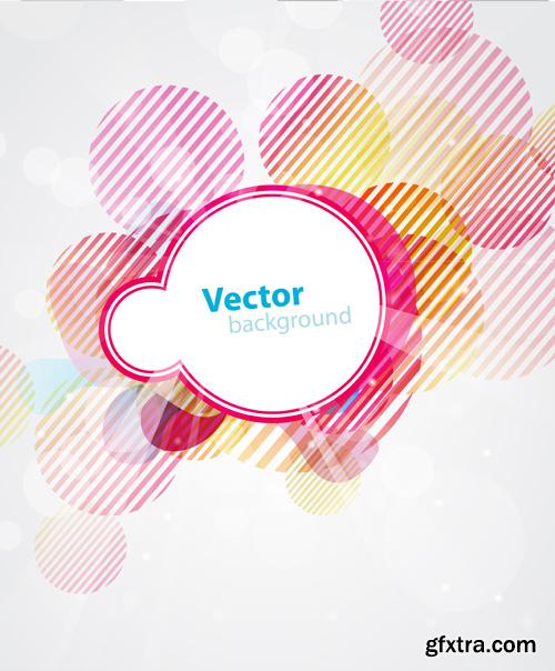 Collection of vector abstract backgrounds vol.24