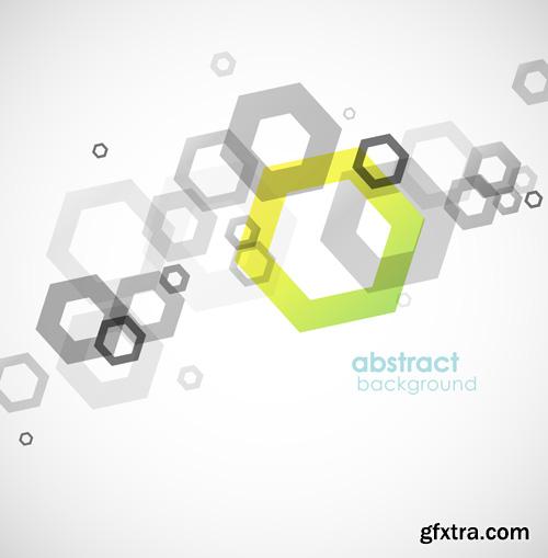 Collection of vector abstract backgrounds vol.24