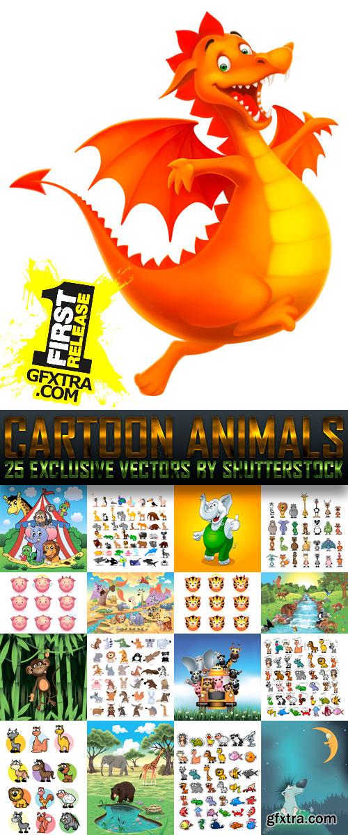 Amazing SS - Cartoon Animals, 25xEPS