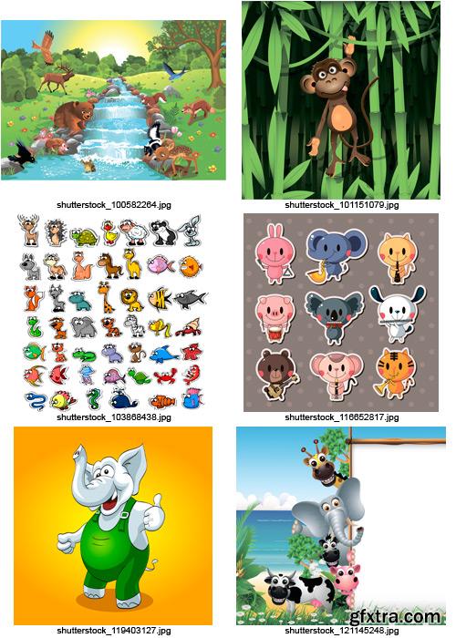 Amazing SS - Cartoon Animals, 25xEPS