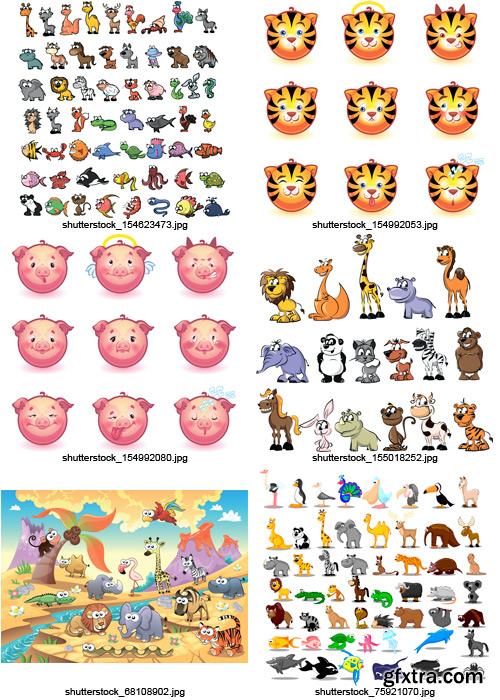 Amazing SS - Cartoon Animals, 25xEPS